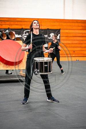 Council Rock South Drumline_230218_Hatboro-Horsham-00267