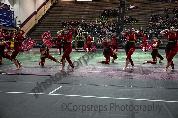 University of New Haven Winterguard_250322_Bethlehem-07803