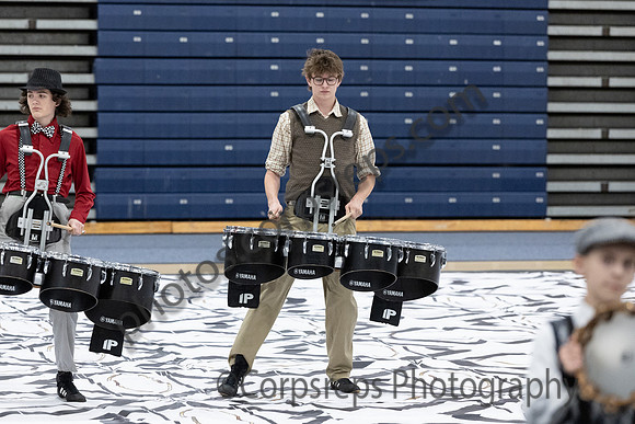 Hopewell Valley Central Drumline_250322_RWJ Barnabas Health Arena-JB00024
