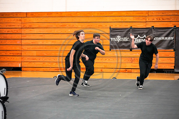 Council Rock South Drumline_230218_Hatboro-Horsham-00242