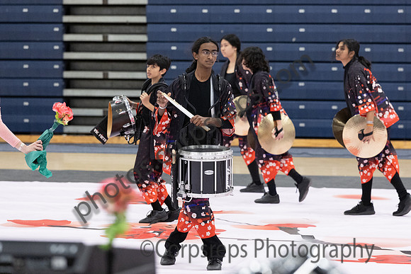 John P Stevens Drumline_250322_RWJ Barnabas Health Arena-JB00702