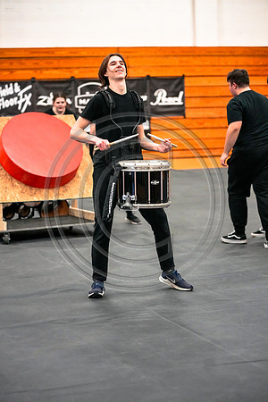 Council Rock South Drumline_230218_Hatboro-Horsham-00257