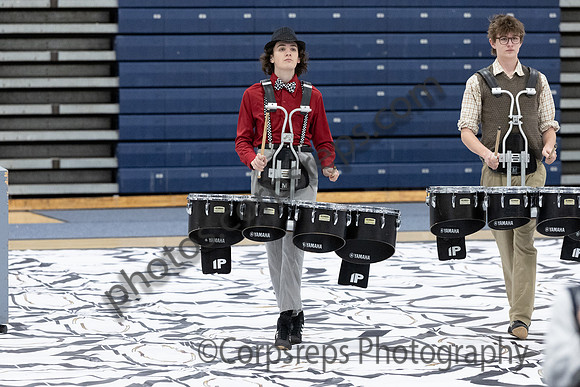 Hopewell Valley Central Drumline_250322_RWJ Barnabas Health Arena-JB00023