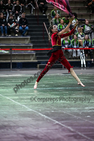University of New Haven Winterguard_250322_Bethlehem-07776