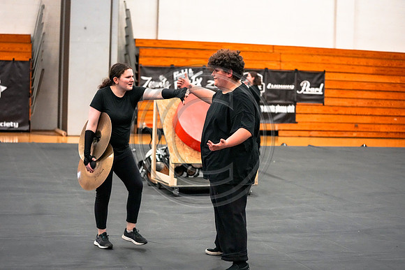 Council Rock South Drumline_230218_Hatboro-Horsham-00227