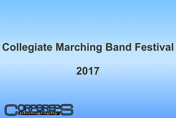 Collegiate Marching Band Festival-2017-