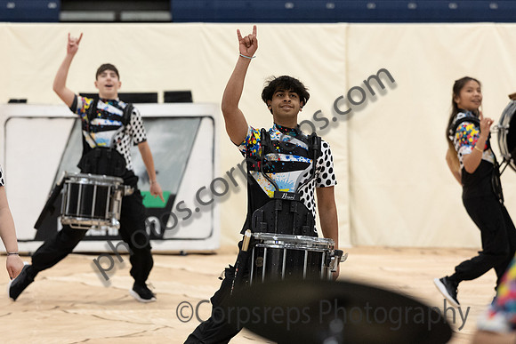 Bridgewater-Raritan Drumline_250322_RWJ Barnabas Health Arena-JB00491