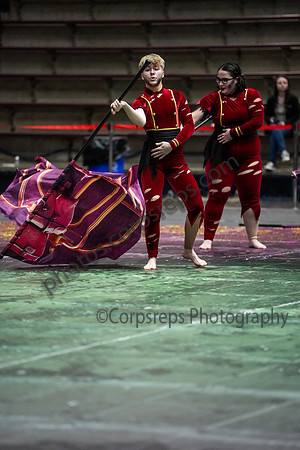 University of New Haven Winterguard_250322_Bethlehem-07782