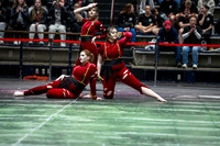 University of New Haven Winterguard_250322_Bethlehem-07765