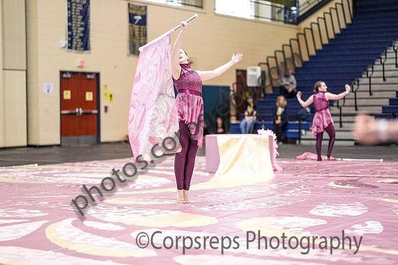 The Pride Winterguard of Widner University_250301_Council Rock South-06622