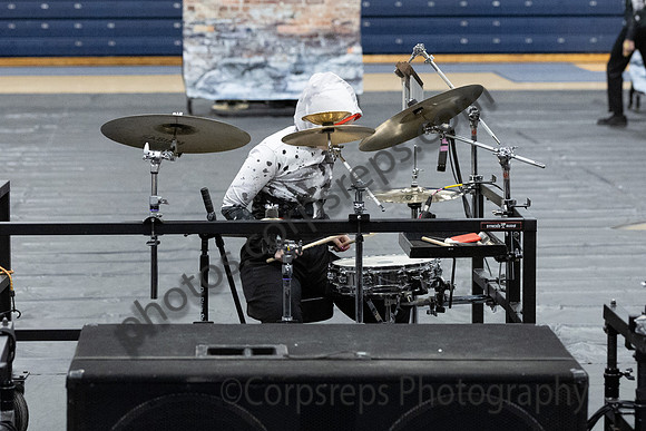 Paul V Moore Drumline_250322_RWJ Barnabas Health Arena-JB01691