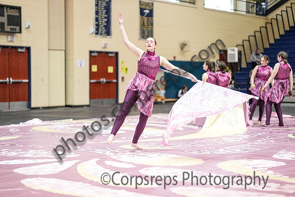 The Pride Winterguard of Widner University_250301_Council Rock South-06626