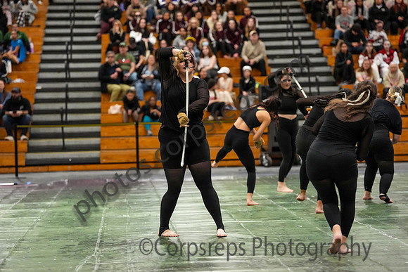 University of New Haven Winterguard_250222_South Brunswick-08854