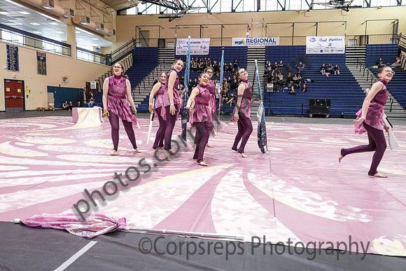 The Pride Winterguard of Widner University_250301_Council Rock South-06591