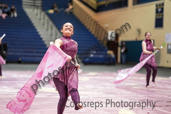 The Pride Winterguard of Widner University_250301_Council Rock South-06602