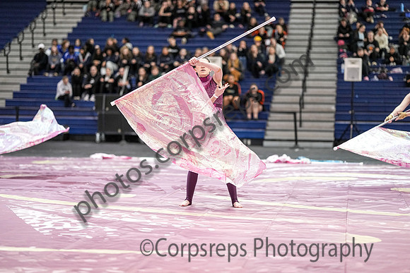 The Pride Winterguard of Widner University_250301_Council Rock South-06601