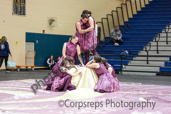 The Pride Winterguard of Widner University_250301_Council Rock South-06452