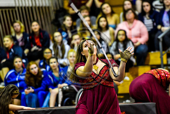 Avon Grove Maroon Guard_180317_Avon Grove-3-17