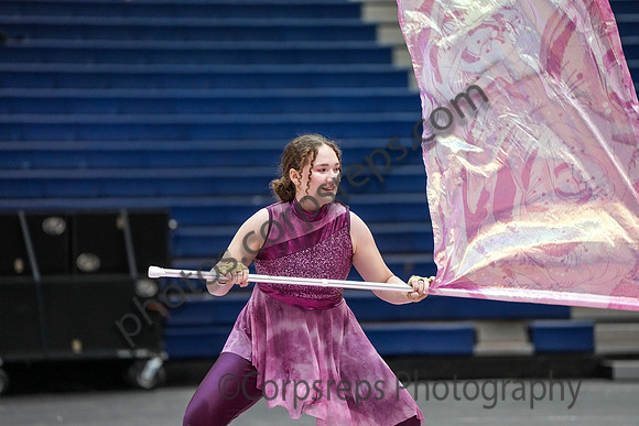 The Pride Winterguard of Widner University_250301_Council Rock South-06606