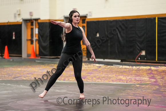 University of New Haven Winterguard_250222_South Brunswick-08839