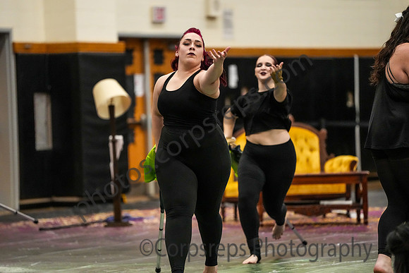University of New Haven Winterguard_250222_South Brunswick-08869