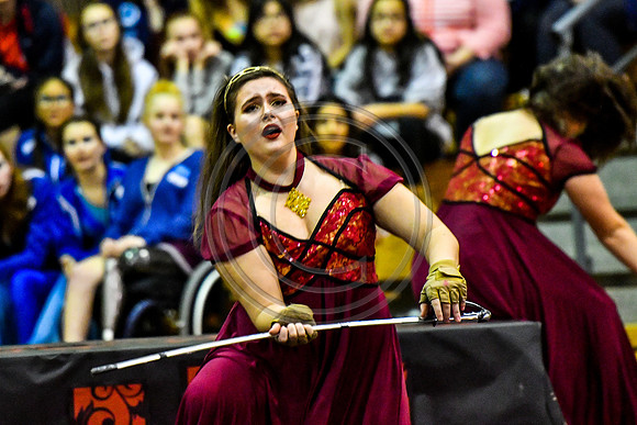 Avon Grove Maroon Guard_180317_Avon Grove-3-18