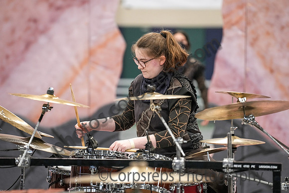 Jordan-Elbridge Drumline_250308_Dartmouth-00516