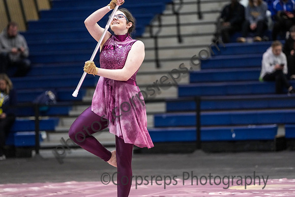 The Pride Winterguard of Widner University_250301_Council Rock South-06604