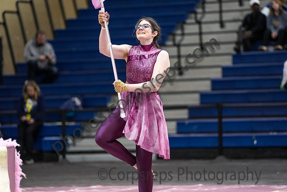 The Pride Winterguard of Widner University_250301_Council Rock South-06603