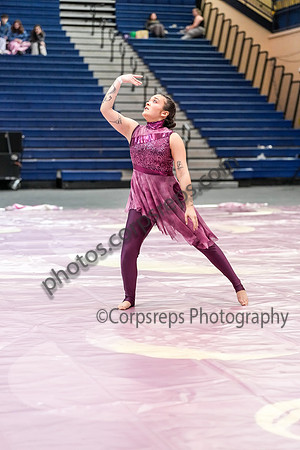 The Pride Winterguard of Widner University_250301_Council Rock South-06492