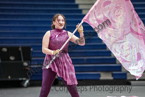 The Pride Winterguard of Widner University_250301_Council Rock South-06608