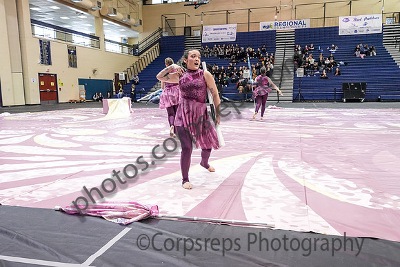 The Pride Winterguard of Widner University_250301_Council Rock South-06595