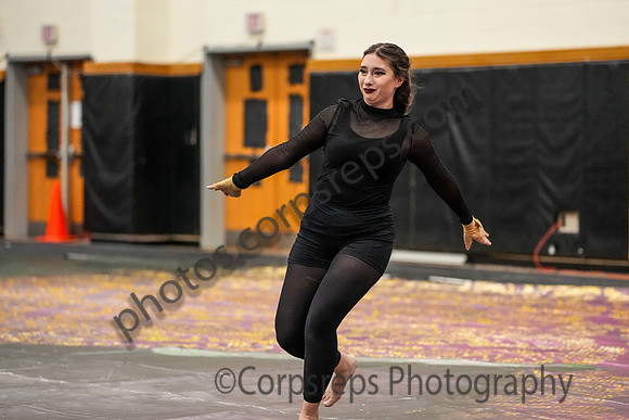 University of New Haven Winterguard_250222_South Brunswick-08838