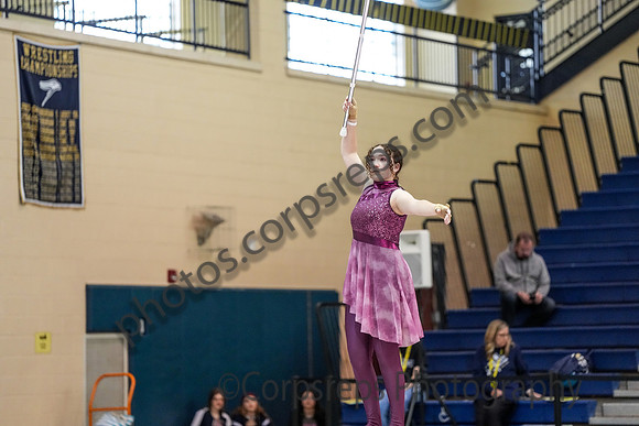 The Pride Winterguard of Widner University_250301_Council Rock South-06520