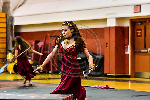 Avon Grove Maroon Guard_180317_Avon Grove-3-37