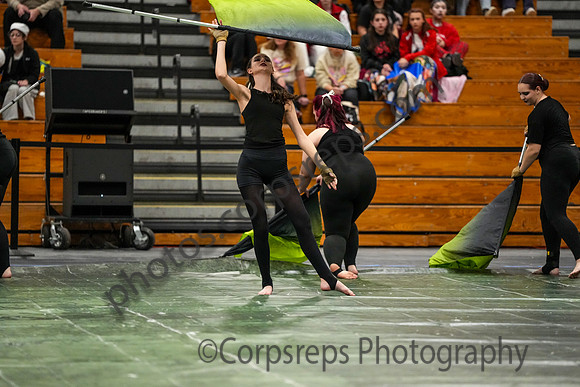 University of New Haven Winterguard_250222_South Brunswick-08844
