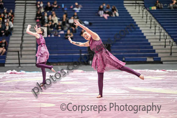 The Pride Winterguard of Widner University_250301_Council Rock South-06627