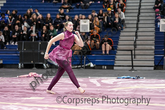 The Pride Winterguard of Widner University_250301_Council Rock South-06505