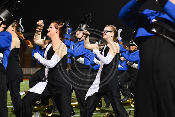 Pleasant Valley High School PV Marching Band-1116