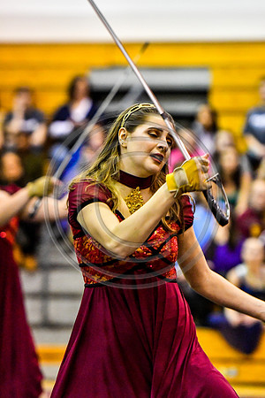 Avon Grove Maroon Guard_180317_Avon Grove-3-25