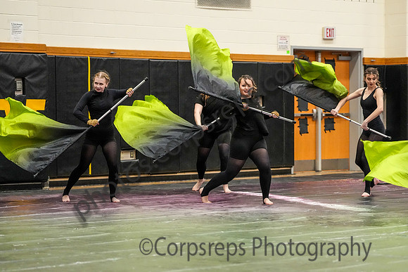 University of New Haven Winterguard_250222_South Brunswick-08858