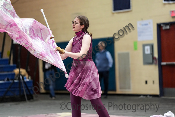 The Pride Winterguard of Widner University_250301_Council Rock South-06611