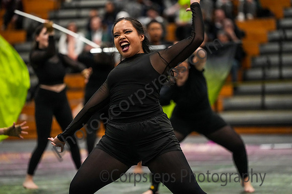 University of New Haven Winterguard_250222_South Brunswick-08864