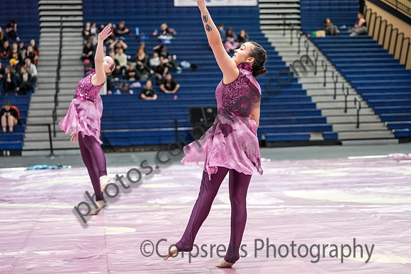 The Pride Winterguard of Widner University_250301_Council Rock South-06518