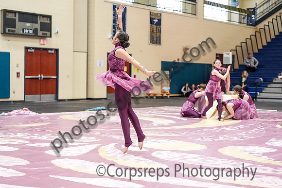 The Pride Winterguard of Widner University_250301_Council Rock South-06500