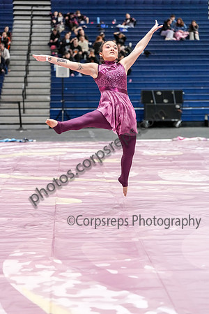 The Pride Winterguard of Widner University_250301_Council Rock South-06496