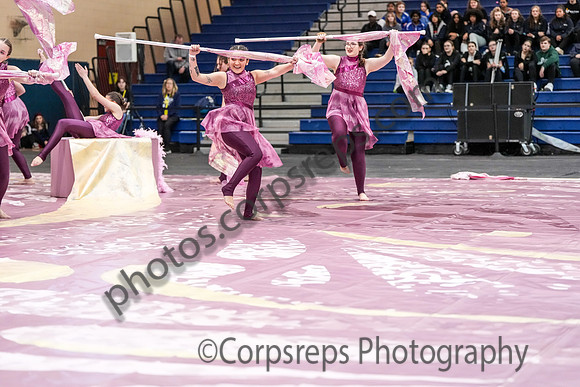 The Pride Winterguard of Widner University_250301_Council Rock South-06619