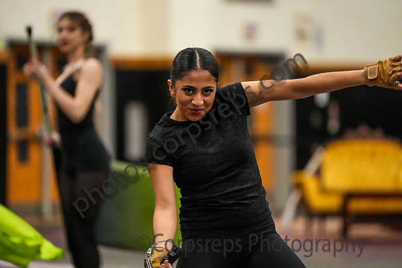 University of New Haven Winterguard_250222_South Brunswick-08876