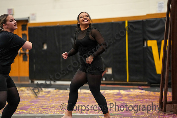 University of New Haven Winterguard_250222_South Brunswick-08843
