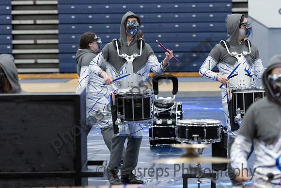 Highland Regional Drumline_250322_RWJ Barnabas Health Arena-JB02083